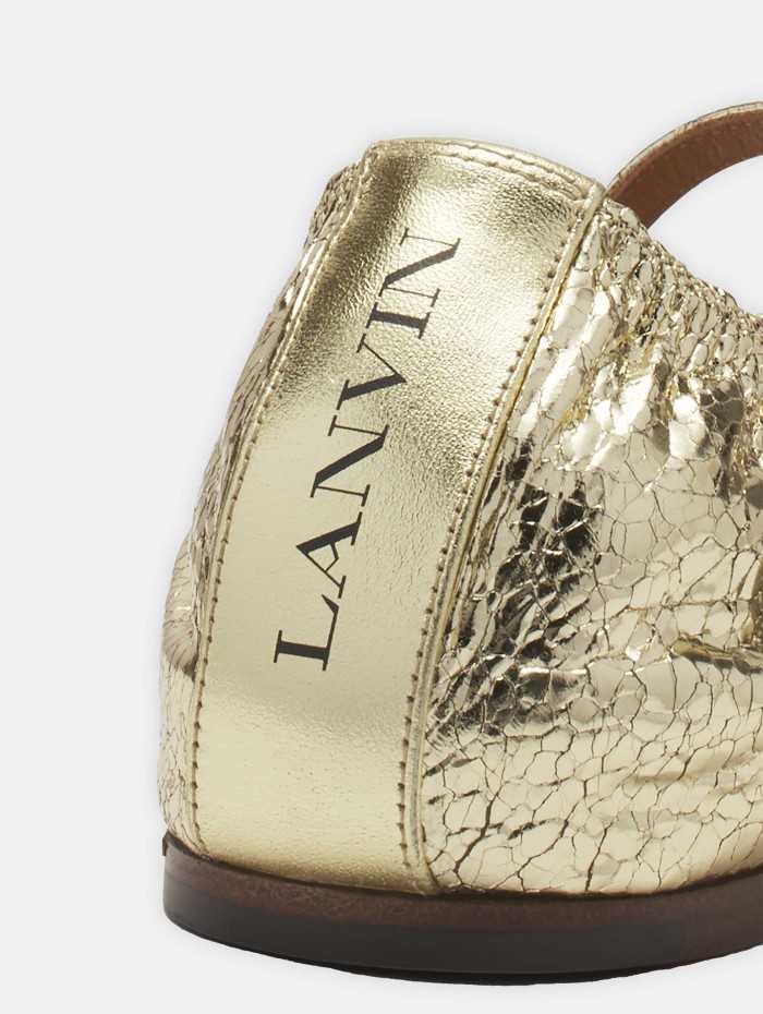 Ballerines dorées - Lanvin - Mademoiselle Pearl