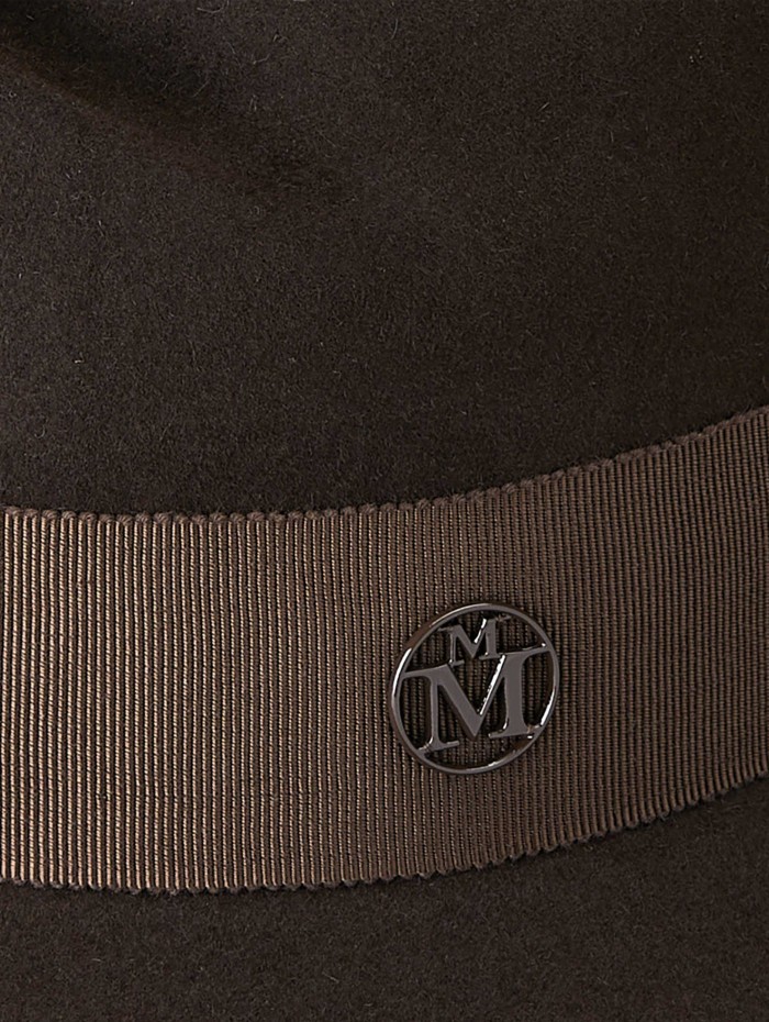 Chapeau en feutre marron - Maison Michel - Mademoiselle Pearl