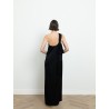 Robe asymétrique noire - Lanvin - Mademoiselle Pearl