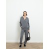 Veste à capuche grise - Max Mara Studio - Mademoiselle Pearl