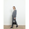 Veste à capuche grise - Max Mara Studio - Mademoiselle Pearl