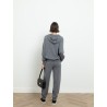 Veste à capuche grise - Max Mara Studio - Mademoiselle Pearl