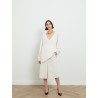 Bermuda en velours beige - Max Mara - Mademoiselle Pearl