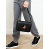 Petit sac en cuir noir - Patou - Mademoiselle Pearl
