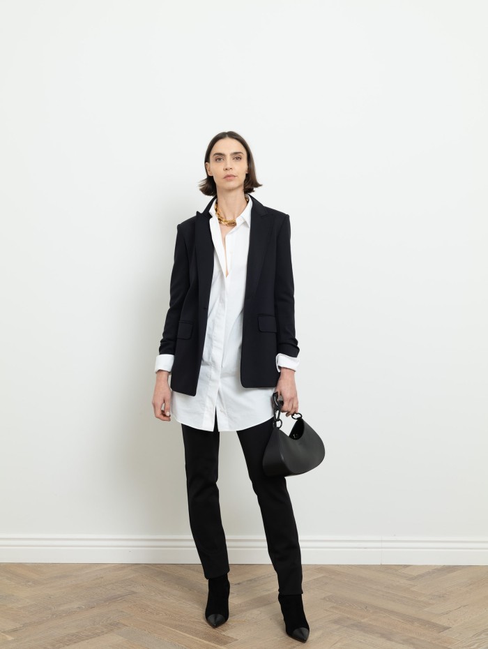 Veste de blazer noire - Max Mara Studio - Mademoiselle Pearl