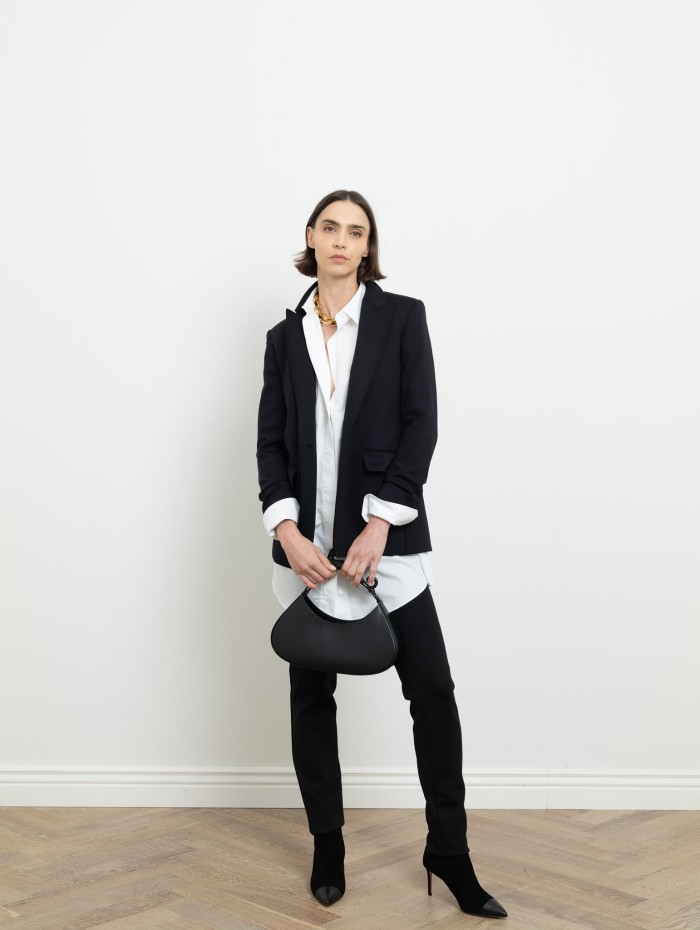 Veste de blazer noire - Max Mara Studio - Mademoiselle Pearl