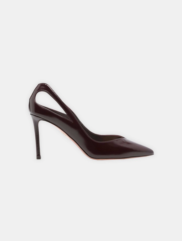 Escarpins bordeaux - Aquazzura - Mademoiselle Pearl