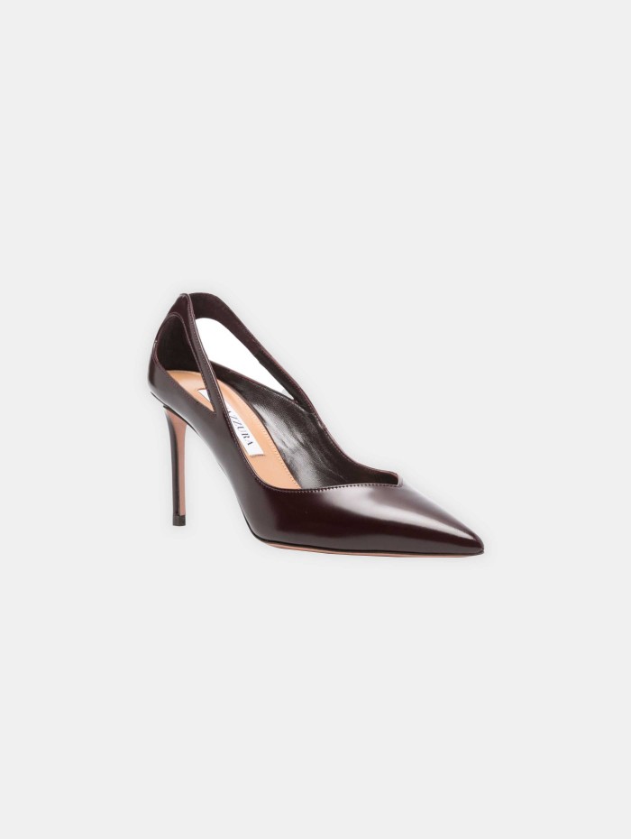 Escarpins bordeaux - Aquazzura - Mademoiselle Pearl