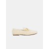 Mocassin fourrure - AQUAZZURA - Mocassins femme luxe - Mademoiselle Pearl