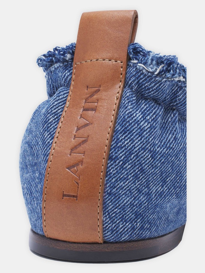Ballerines en jean - Lanvin - Mademoiselle Pearl