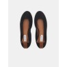 Ballerines en daim noires - LANVIN -  Mademoiselle Pearl