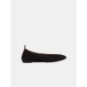 Ballerines en daim noires - LANVIN -  Mademoiselle Pearl