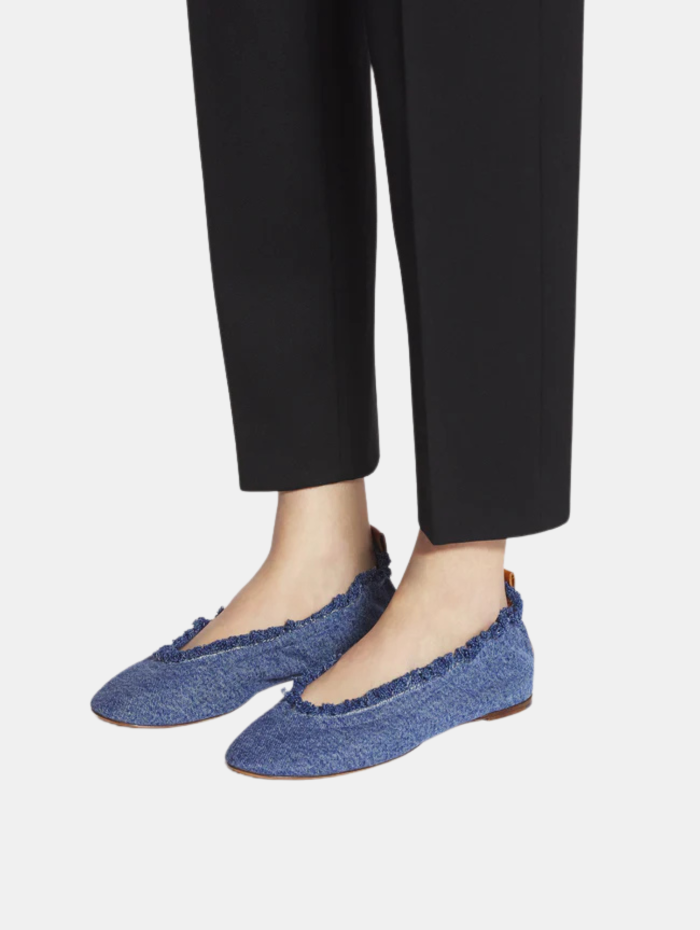 Ballerines en jean - Lanvin - Mademoiselle Pearl