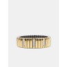 Bracelet élastique or et argent MM - Sigal - Mademoiselle Pearl