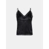 Caraco en soie noir - Pip - Love Stories - Mademoiselle Pearl