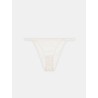 Tanga blanc en dentelle - Clio - Love Stories - Mademoiselle Pearl