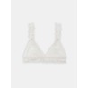 Bralette triangle blanche - Uma - Loves Stories - Mademoiselle Pearl
