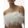 Bralette à plumes - Fanny - Love Stories - Mademoiselle Pearl