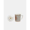 Mug en porcelaine italienne orange - La DoubleJ - Mademoiselle Pearl