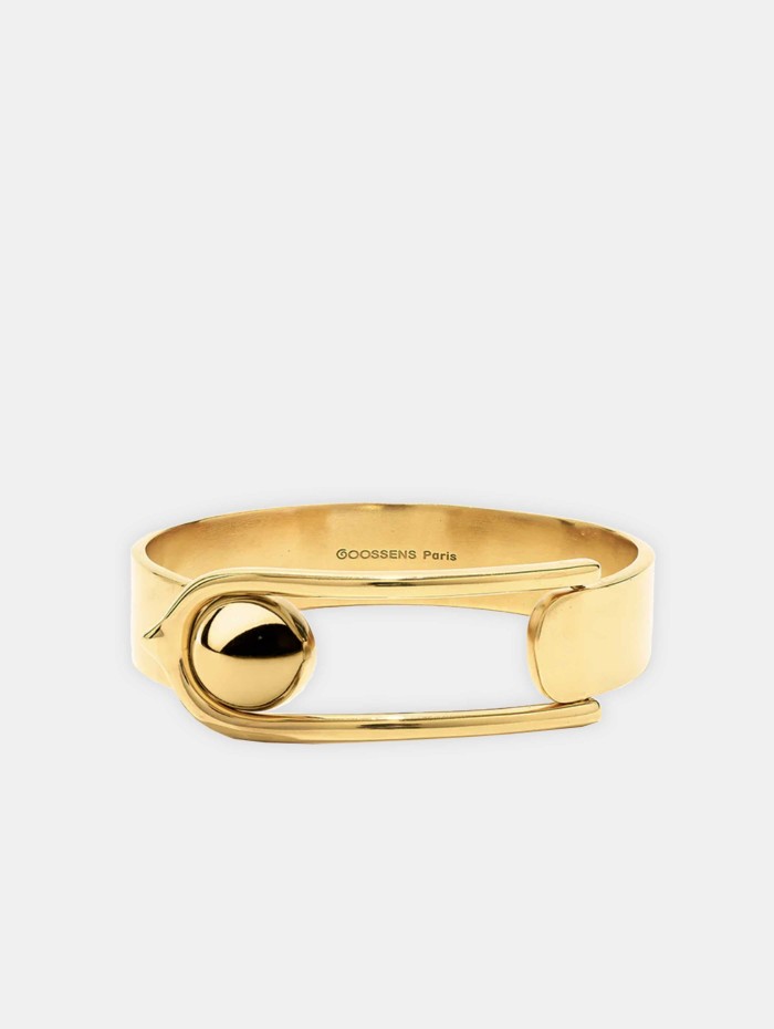 Bracelet Boucle - Or - Maison Goossens - Mademoiselle Pearl