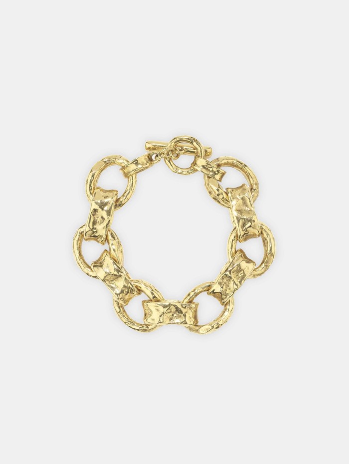 Bracelet grands maillons - Lutece - Maison Goossens - Mademoiselle Pearl