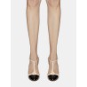 Escarpin beige et noir - Salome Patent - Francesco Russo - Mademoiselle Pearl