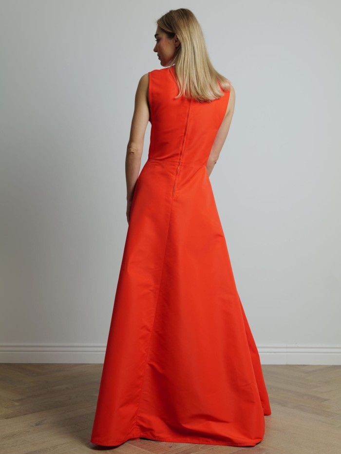 Robe longue en taffeta - firefly - Maison Rabih Kayrouz - Mademoiselle Pearl