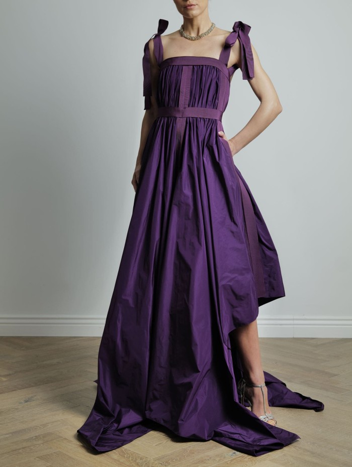 Robe longue à bretelles - Maison Rabih Kayrouz - Mademoiselle Pearl
