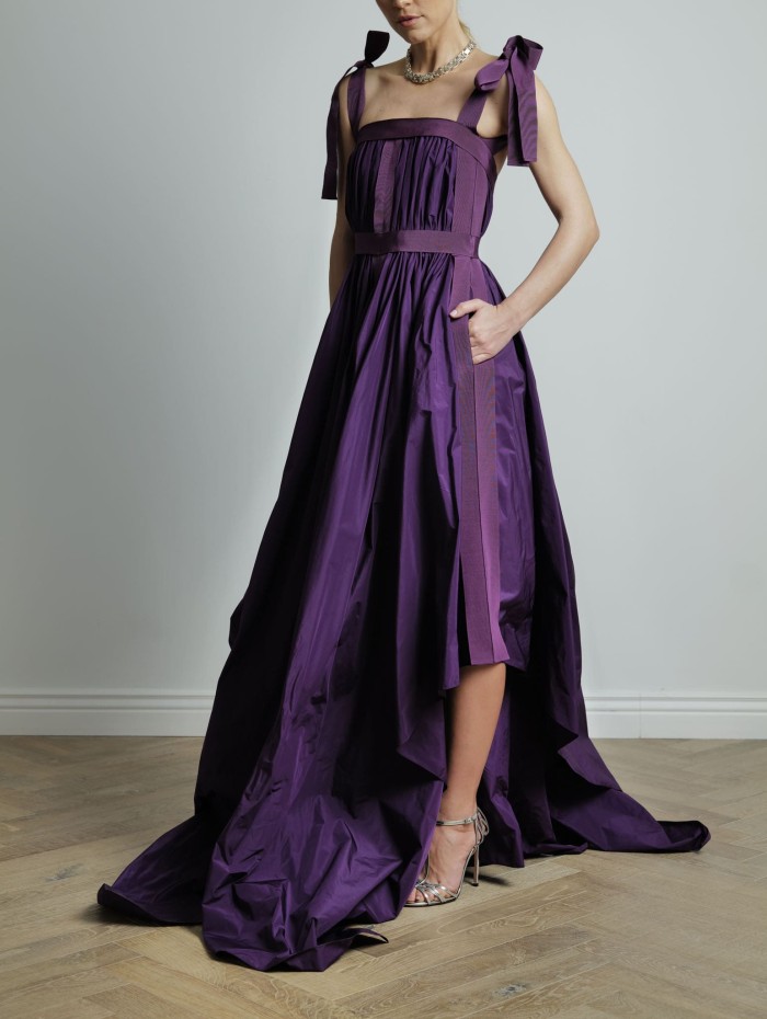 Robe longue à bretelles - Maison Rabih Kayrouz - Mademoiselle Pearl