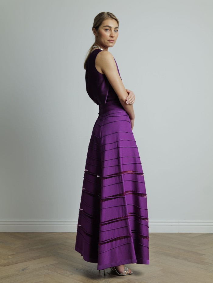 Top violet - Maison Rabih Kayrouz - Mademoiselle Pearl
