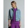 Veste en jean courte - Lanvin - Mademoiselle Pearl