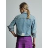 Veste en jean courte - Lanvin - Mademoiselle Pearl