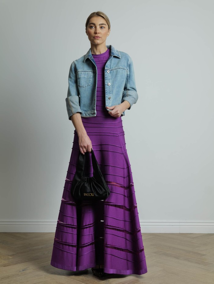 Veste en jean courte - Lanvin - Mademoiselle Pearl