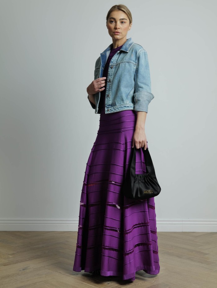 Veste en jean courte - Lanvin - Mademoiselle Pearl