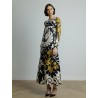Robe longue à motifs - Swing dress - La DoubleJ - Mademoiselle Pearl