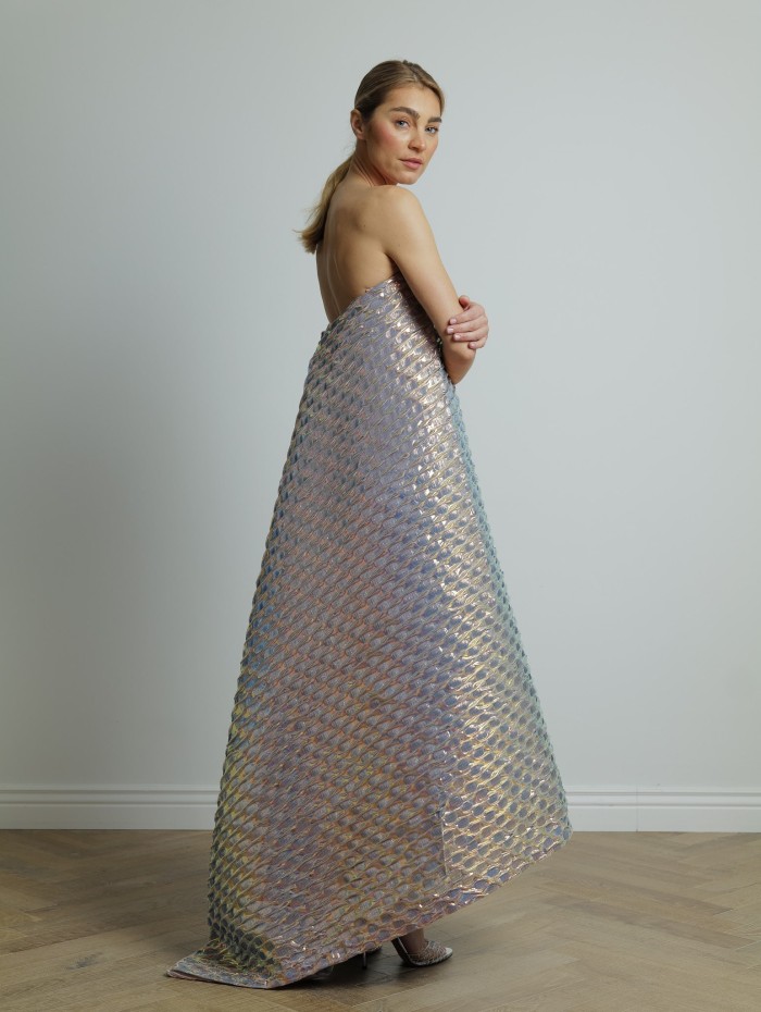Robe bustier fendue - Maison Rabih Kayrouz - Mademoiselle Pearl