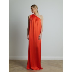 Robe une épaule - Charmeuse - Maison Rabih Kayrouz - Mademoiselle Pearl
