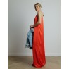 Robe une épaule - Charmeuse - Maison Rabih Kayrouz - Mademoiselle Pearl