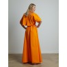 Robe longue orange - Maison Rabih Kayrouz - Mademoiselle Pearl