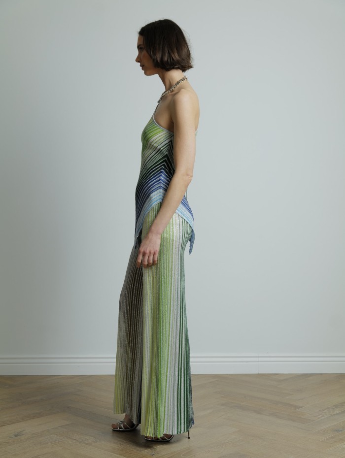 Pantalon à rayures - Palazzo - Missoni - Mademoiselle Pearl