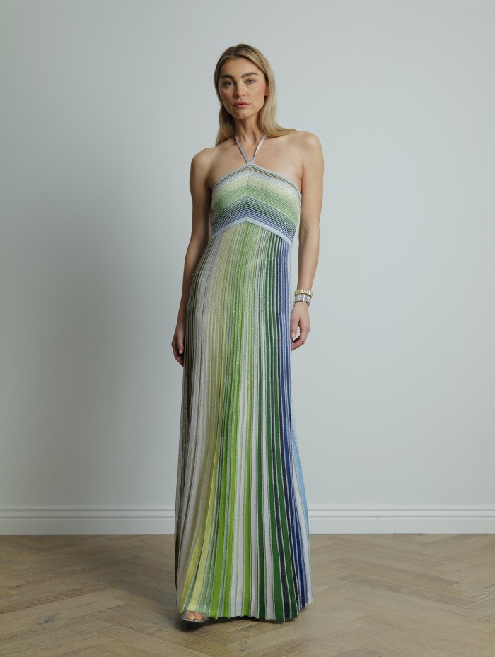 Robe longue à sequins - Missoni - Mademoiselle Pearl