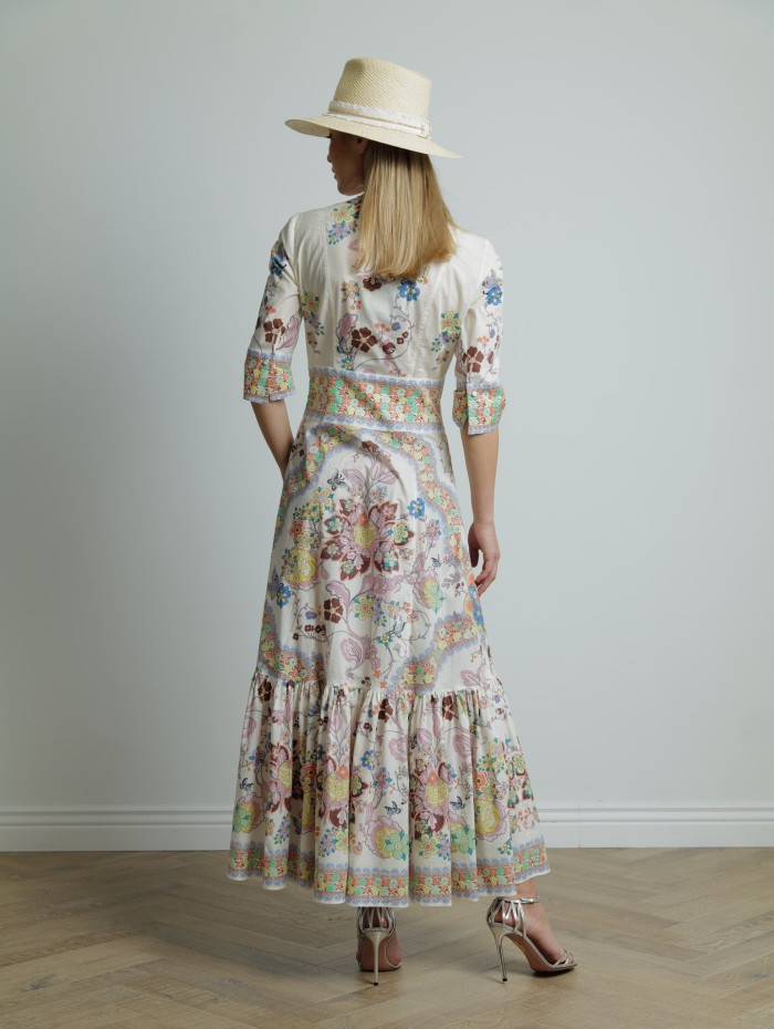 Robe midi à motifs - Etro - Mademoiselle Pearl