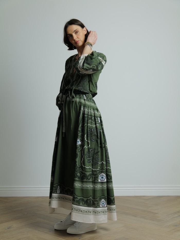 Robe fluide en coton - Viviana - La DoubleJ - Mademoiselle Pearl