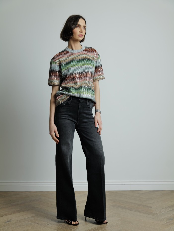 T-shirt à paillettes - Missoni - Mademoiselle Pearl