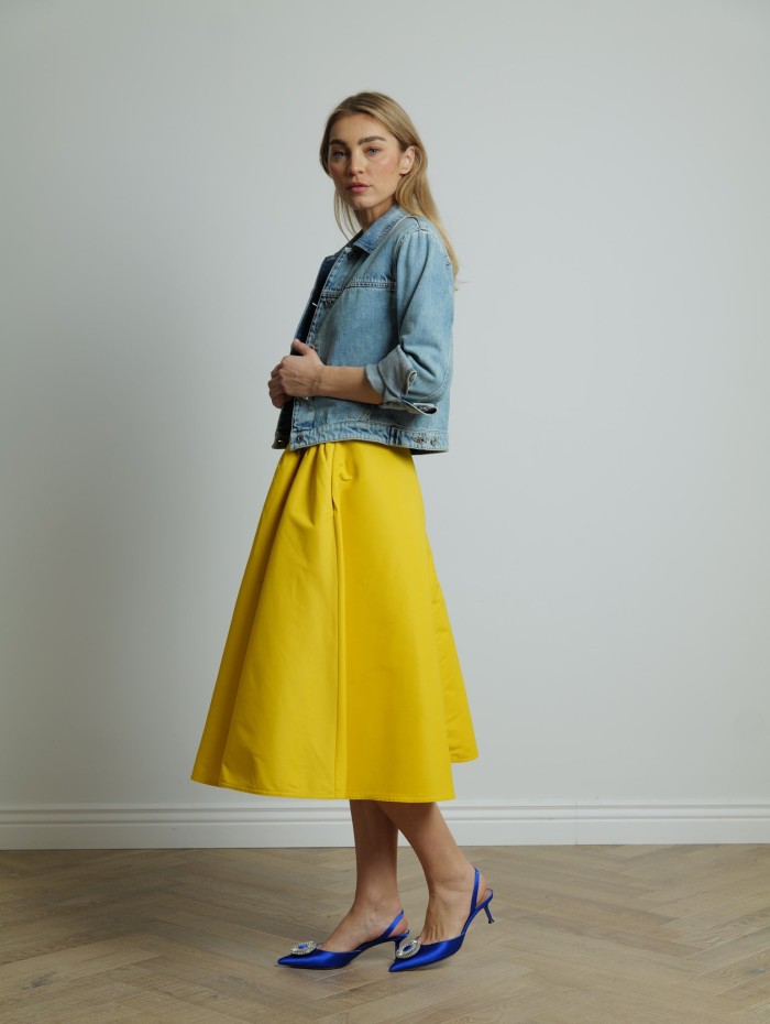 Robe sans manches jaune - Maison Rabih Kayrouz - Mademoiselle Pearl