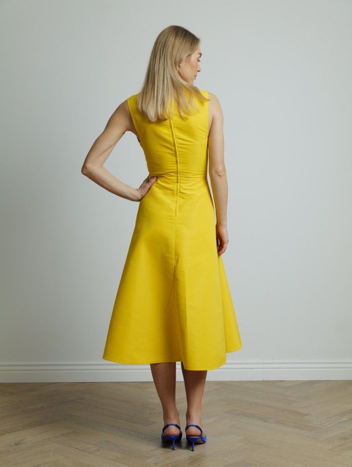 Robe sans manches jaune - Maison Rabih Kayrouz - Mademoiselle Pearl