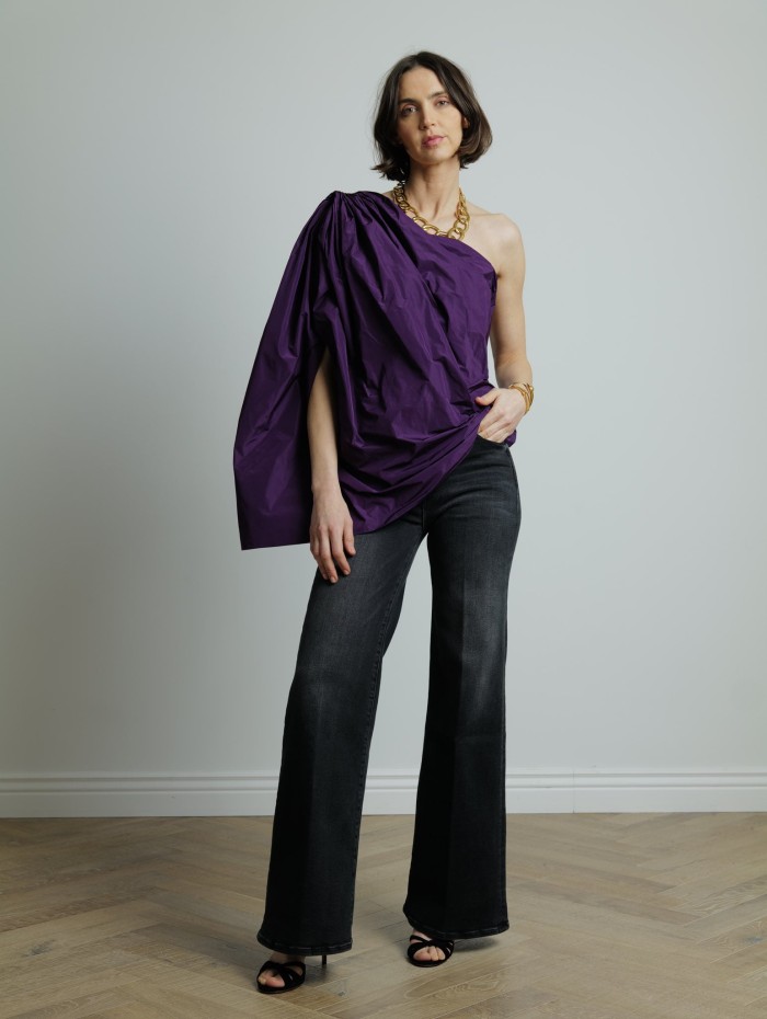 Top une épaule - Maison Rabih Kayrouz - Mademoiselle Pearl