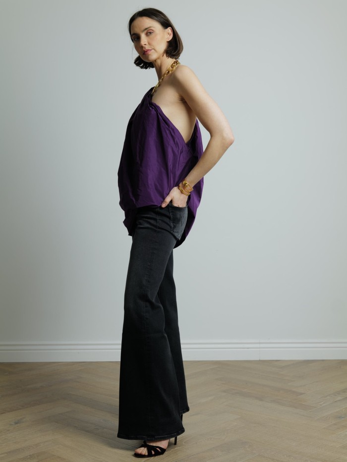 Top une épaule - Maison Rabih Kayrouz - Mademoiselle Pearl