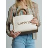 Sac cabas en toile - Tote PM - Lanvin - Mademoiselle Pearl