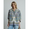 Chemise large en soie et coton - Etro - Mademoiselle Pearl
